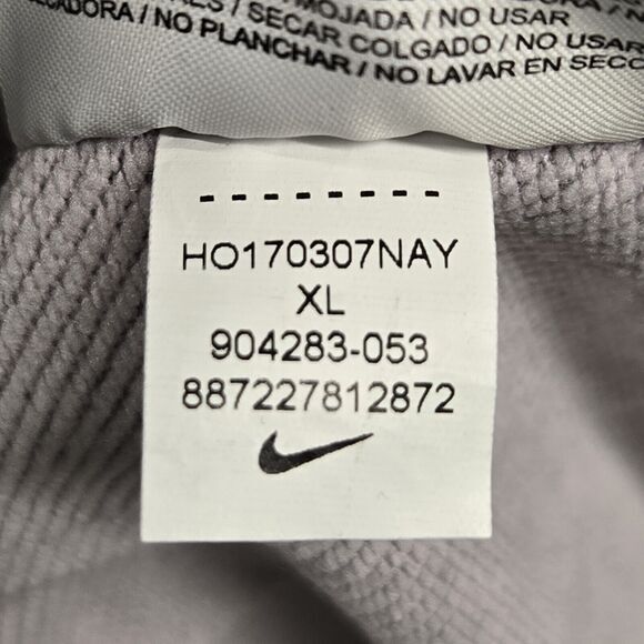 Nike Dri-Fit Hoodie Women's Size XL Purple Lilac Just Do It Gym Training Running - Picture 4 of 10